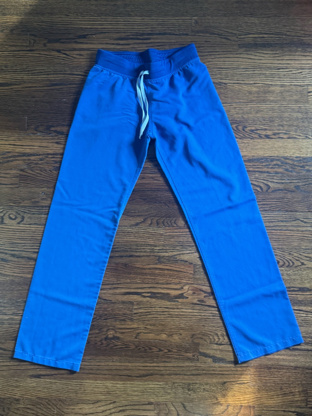 Figs Bright Royal Blue Livingston Straight Leg Scrub pants